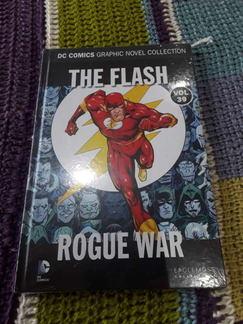DC HARDCOVER COMIC (THE FLASH)ROGUE WAR