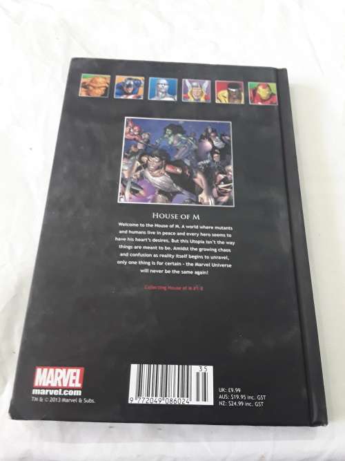 MARVEL SUPERHEROES HARDCOVER COMIC (HOUSE OF M)