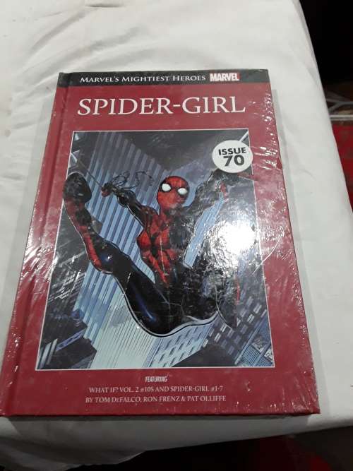 MARVEL SUPERHEROES HARDCOVER COMIC (SPIDER GIRL)