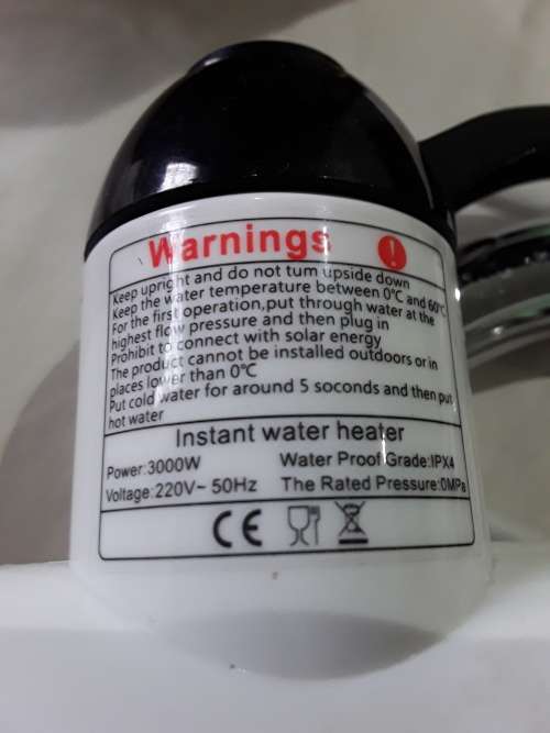 INSTANT ELECTRIC HEATING WATER FAUCET