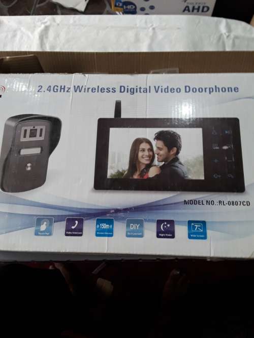 2,4 GHZ WIRELESS DIGITAL VIDEO DOORPHONE