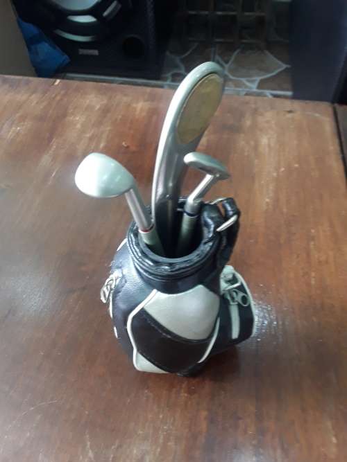 GOLFING MINIATURES SET WITH BAG( ETA)