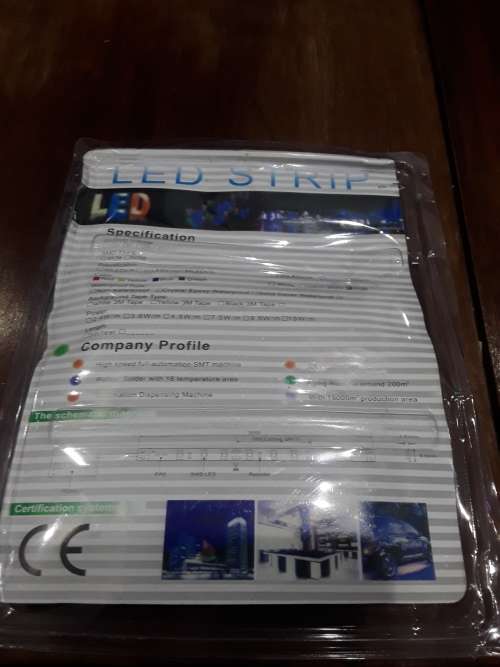 REMOTE CONTROLLED LED STRIP LIGHTS