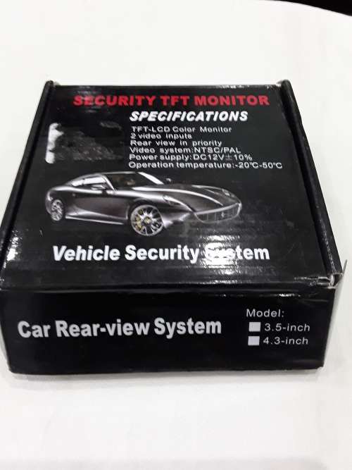SECURITY TFT LCD COLOR MONITOR