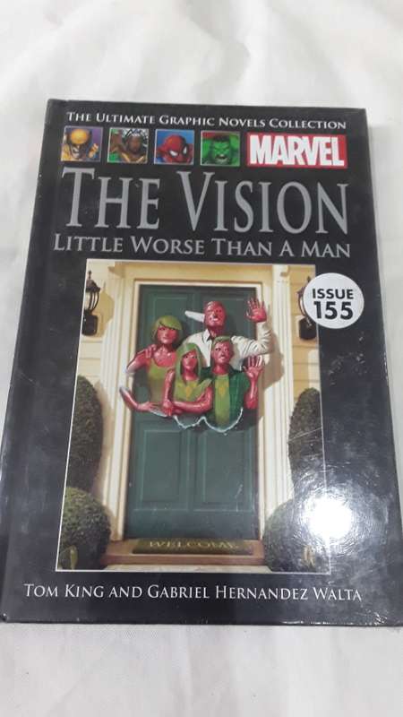 MARVEL SUPERHEROES HARDCOVER COMIC (THE VISION (LITTLE WORSE THAN A MAN