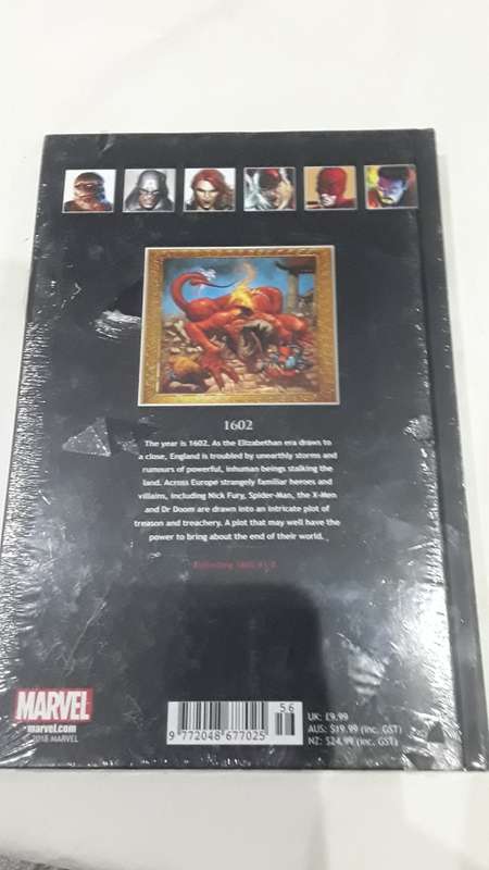 MARVEL SUPERHEROES HARDCOVER COMIC (1602)
