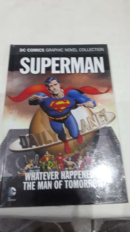 DC SUPERHEROES HARDCOVER COMIC (SUPERMAN)WHATEVER HAPPENED TO THE MAN OF TOMORROW