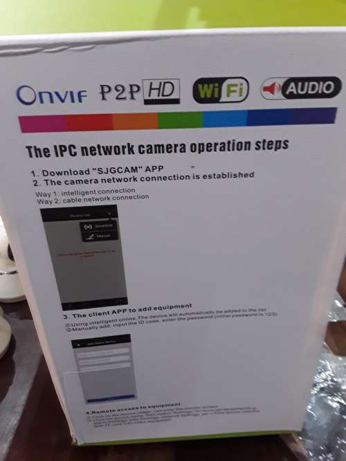 THE IPC NETWORK CAMERA AND DVR WIFI KIT(DVR,4CAMERAS,ALLCABLES AND MANUAL)COMPLETE