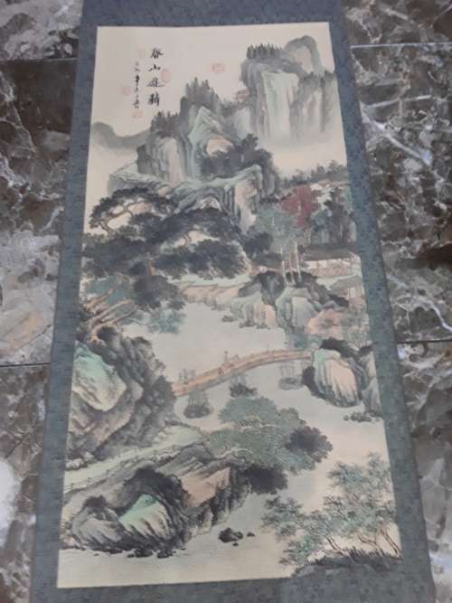 VINTAGE CHINESE ART(1,7x70cm)IN ORIGINAL BOX