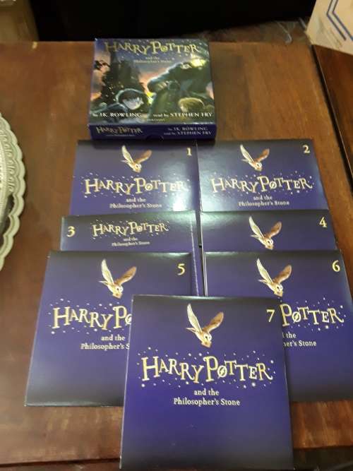 HARRY POTTER AND THD PHILOSOPHERS STONE CONPLETE 7 X DVD PACK