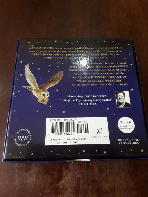 HARRY POTTER AND THD PHILOSOPHERS STONE CONPLETE 7 X DVD PACK