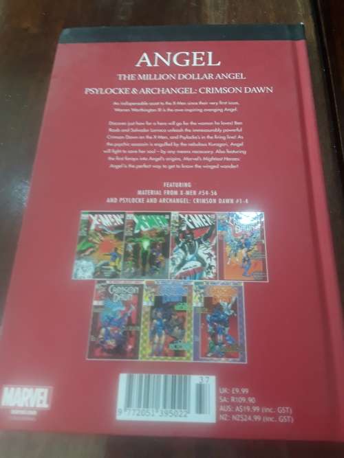 MARVEL SUPERHERO`S HARDCOVER COMIC(ANGEL)