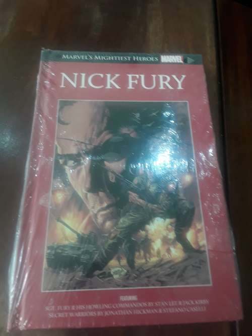 MARVEL SUPERHERO`S HARDCOVER COMIC(NICK FURY)