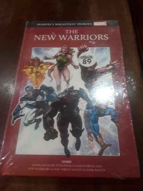 MARVEL SUPERHERO`S HARDCOVER COMIC(THE NEW WARRIORS)