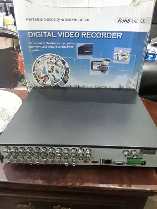 24 CHANNELS DVR INCLUDING POWER SUPPLY, REMOTE AND MOUSE (REMOTE VIEWING)