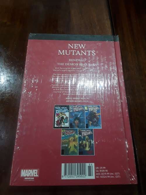 MARVEL SUPERHERO`S HARDCOVER COMIC(NEW MUTANTS)