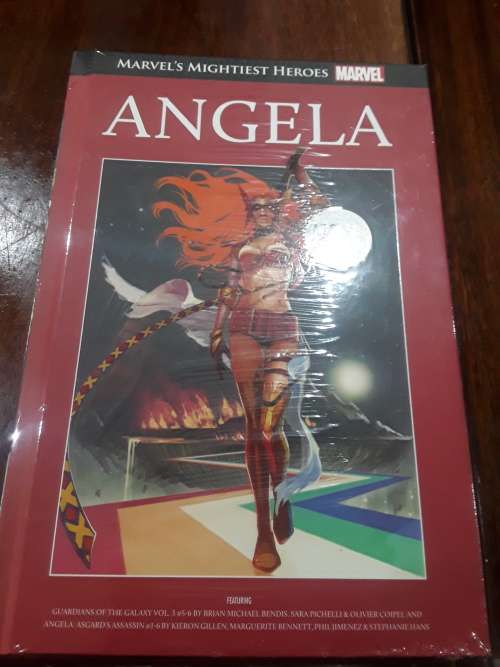 MARVEL SUPERHERO`S HARDCOVER COMIC(ANGELA)