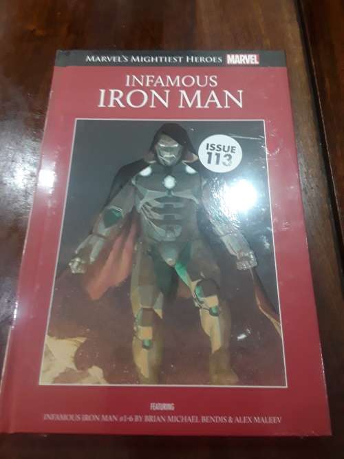 MARVEL SUPERHERO`S HARDCOVER COMIC(INFAMOUS IRONMAN)