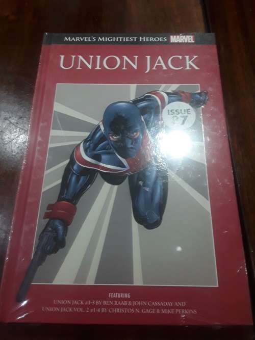 MARVEL SUPERHERO`S HARDCOVER COMIC(UNION JACK)