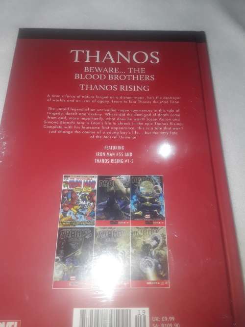 MARVEL SUPERHERO`S HARDCOVER COMIC(THANOS)