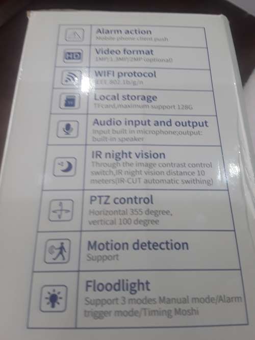 WIFI IP CAMERA