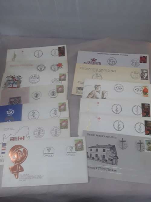 JOBLOT OVER 50 SA FDC COVERS