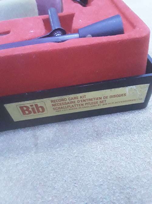 RECORD(LP)CLEANING KIT(UNUSED)MADE IN ENGLAND