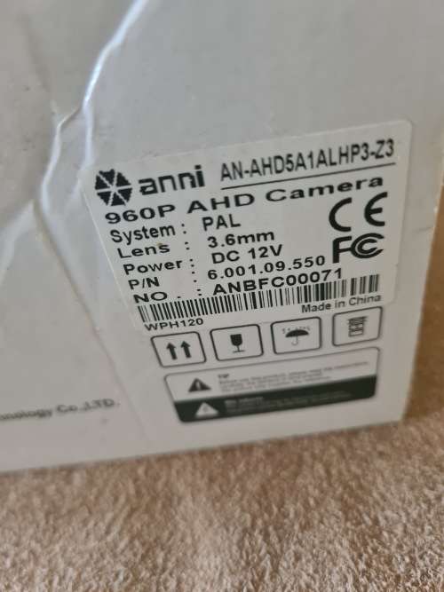 960P AHD CCTV COLOR CAMERA
