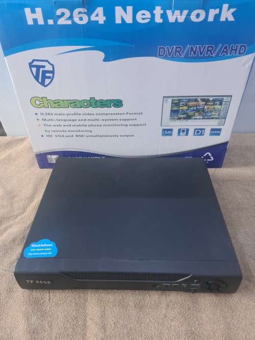 8 CHANNEL DVR INCL.POWER SUPPLY, REMOTE AND MOUSE