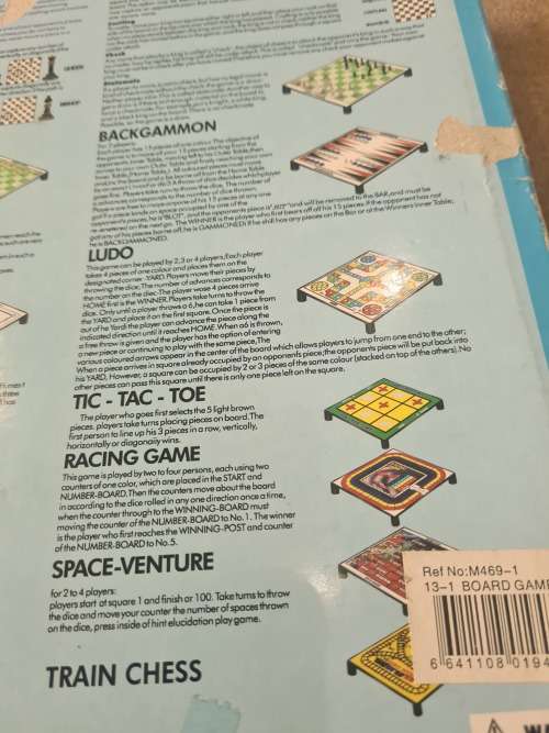13 IN ONE FAMILY GAME(COMPLETE)