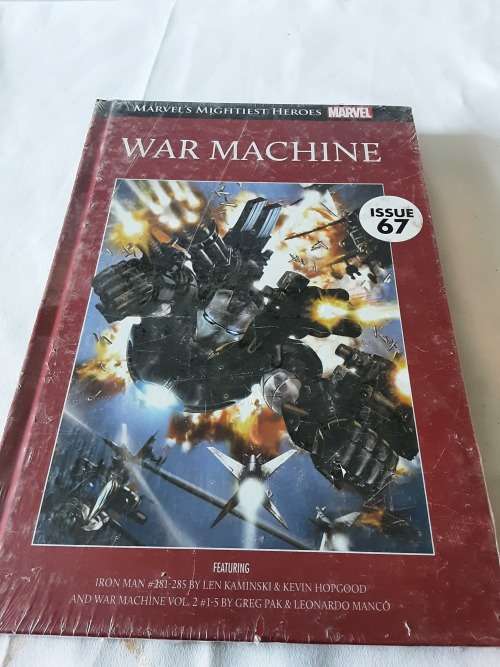 MARVEL SUPERHEROES HARDCOVER COMIC (WAR MACHINE)