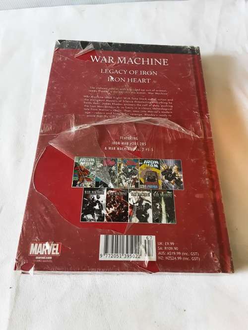 MARVEL SUPERHEROES HARDCOVER COMIC (WAR MACHINE)