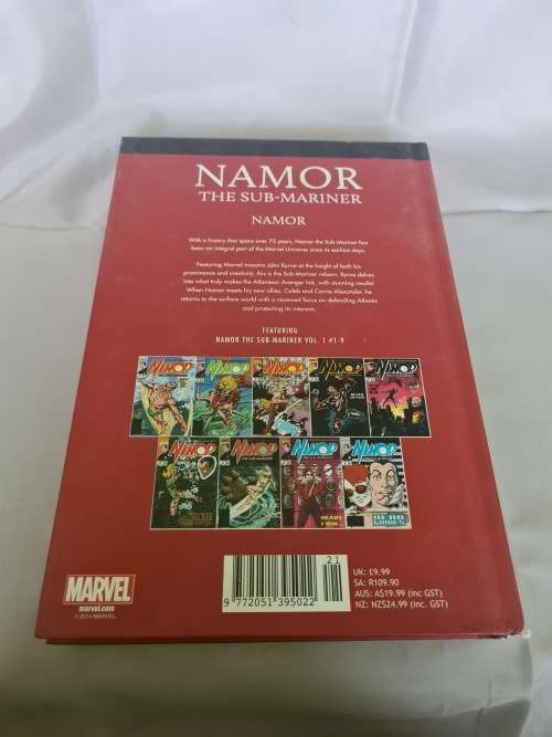 MARVEL SUPERHERO HARDCOVER COMIC (NAMOR THE SUB-MARINER)