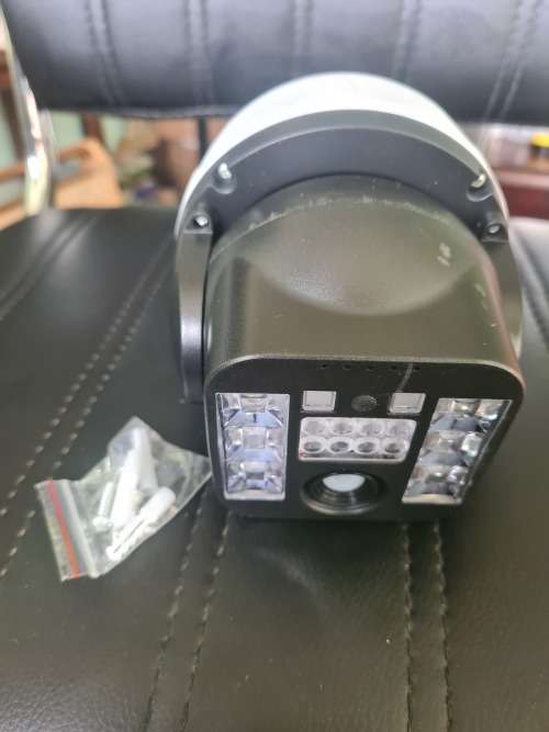 60W LED SOLAR LIGHT SIMULATION CAMERA SMALL WALL LAMP