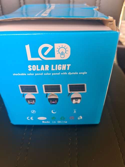 60W LED SOLAR LIGHT SIMULATION CAMERA SMALL WALL LAMP