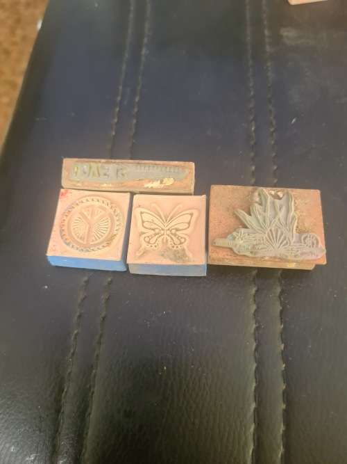 26 PIECE ALL SORTS VINTAGE WOODEN STAMPS