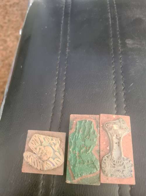 26 PIECE ALL SORTS VINTAGE WOODEN STAMPS