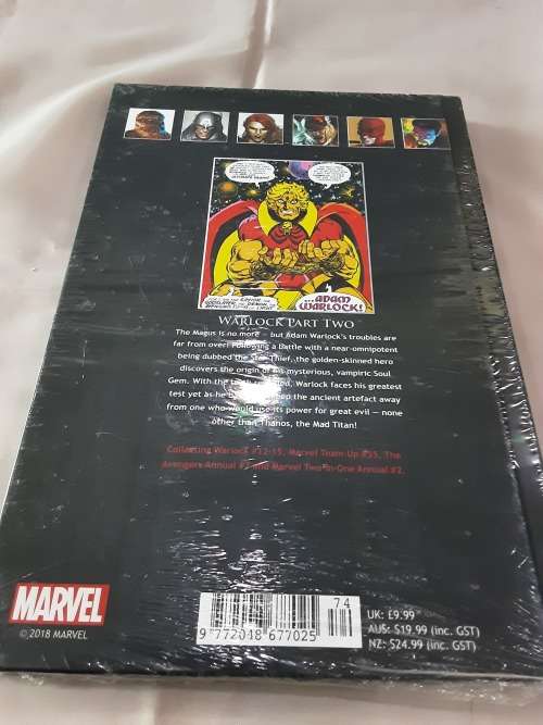 THE ULTIMATE GRAPHIC NOVELS COLLECTION MARVEL (WARLOCK)