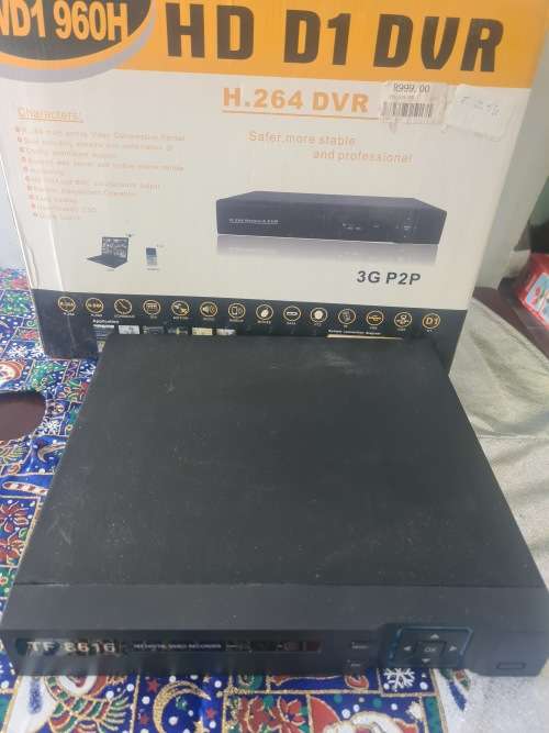 16 CHANNELS DVR INCL.REMOTE ,POWER SUPPLY AND MOUSE