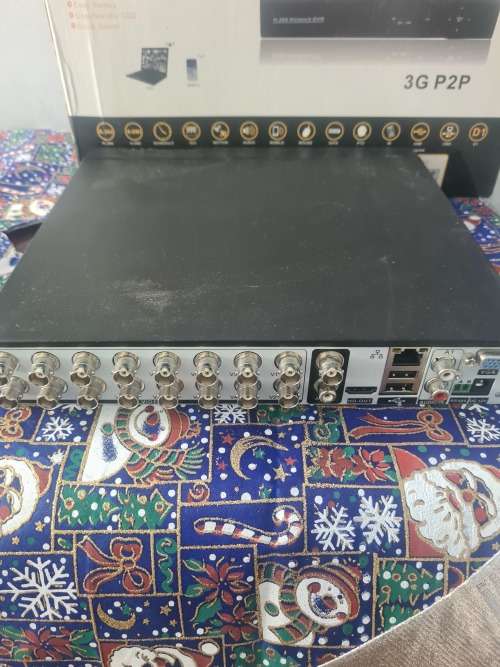 16 CHANNELS DVR INCL.REMOTE ,POWER SUPPLY AND MOUSE