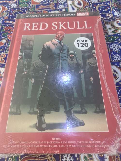 MARVELS MIGHTIEST HEROES HARDCOVER COMIC (RED SKULL)