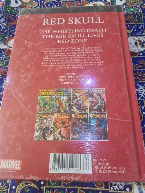 MARVELS MIGHTIEST HEROES HARDCOVER COMIC (RED SKULL)