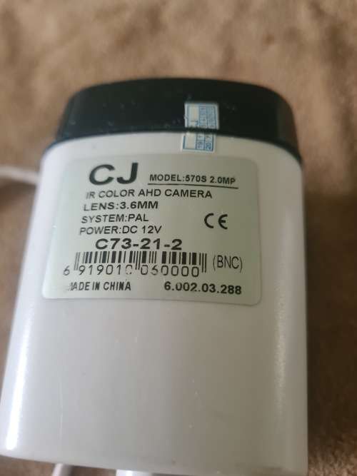 SET OF 2 AHD IR COLOR CAMERAS (2.0MP)