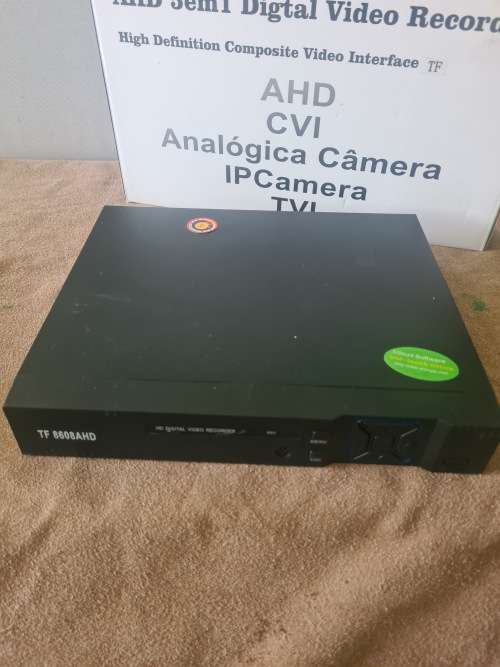 8 CHANNELS AHD DVR INCL.POWER SUPPLY, REMOTE AND MOUSE