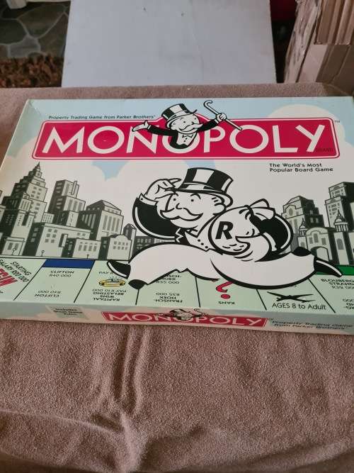 PARKER BROS MONOPOLY (COMPLETE SET)