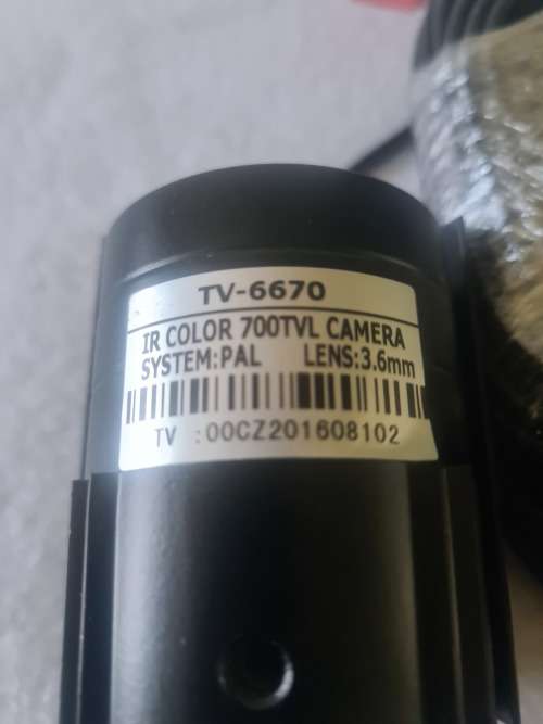 700 TVL CCTV CAMERA WITH 15M POWER CABLE