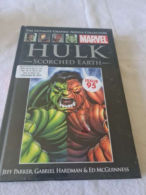 MARVEL SUPERHEROES HARDCOVER COMIC (HULJ SCORCHED EARTG)