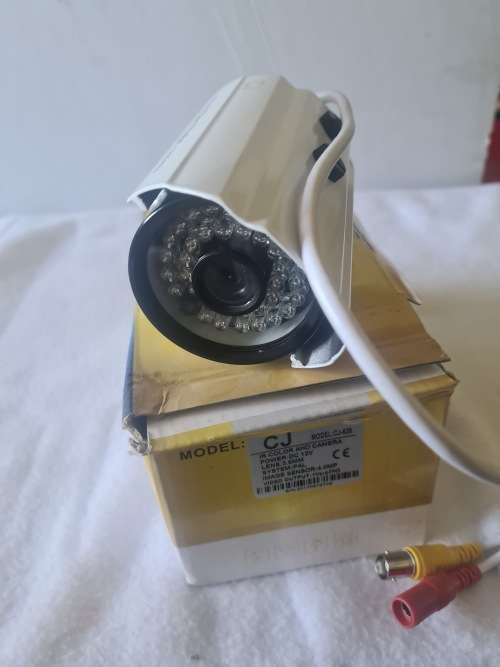 CJ INFRARED DAY AND NIGHT CCTV CAMERA WITH BRACKETS(2MP)