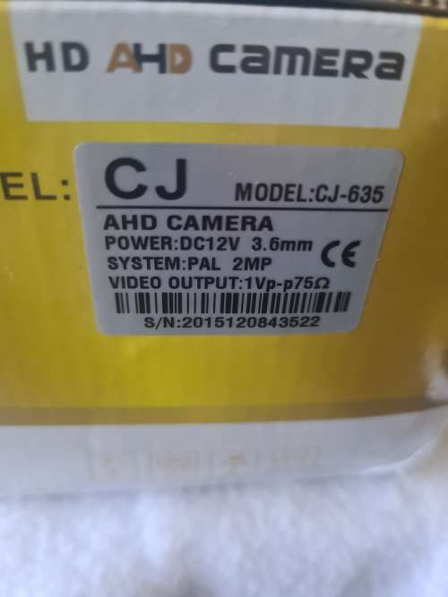 CJ INFRARED DAY AND NIGHT CCTV CAMERA WITH BRACKETS(2MP)