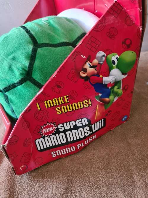 SUPER MARIO BROS.SOUND PLUSH TOY(MAKES SOUNDS AS VIDEO GAME)